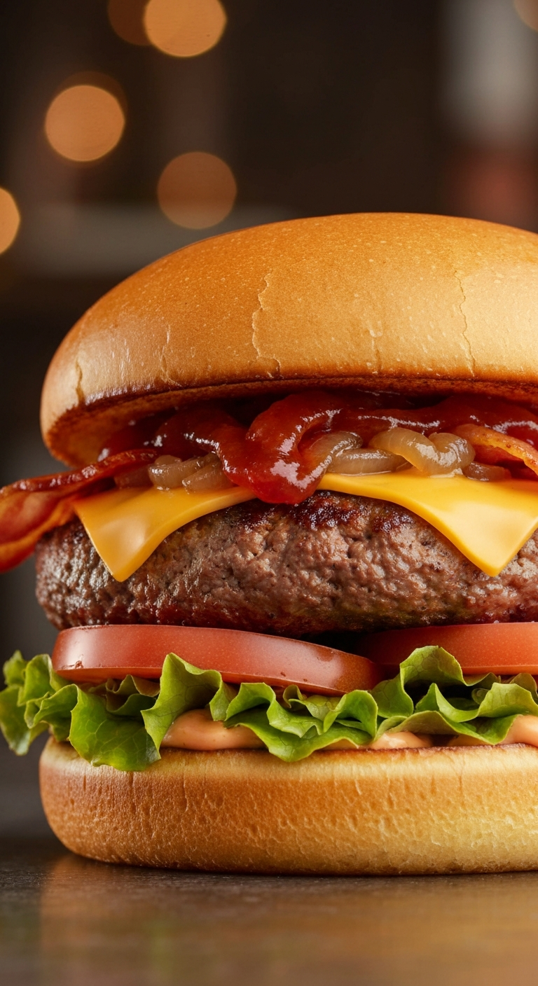 The Spicy Deluxe with Honey Roasted BBQ sauce is the smoky, fiery upgrade your tastebuds truly deserve! 🔥🍔