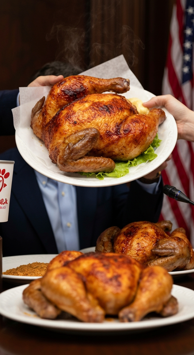 Chick fil A policy news bipartisan hot rotisserie chicken act