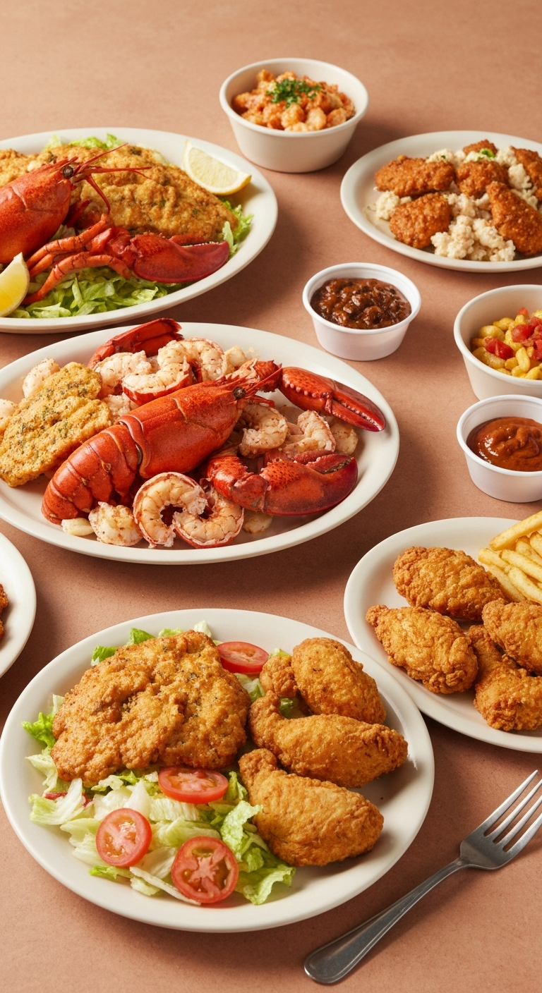 Red Lobster vs Chick-fil-A Food Taste and Price Comparison