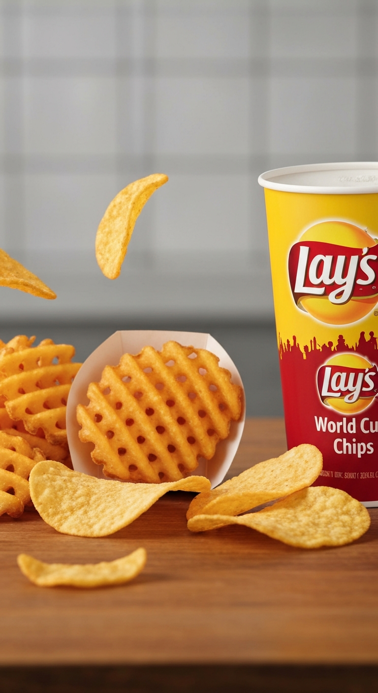 Lay’s World Cup Chips vs Chick-fil-A Waffle Fries Review