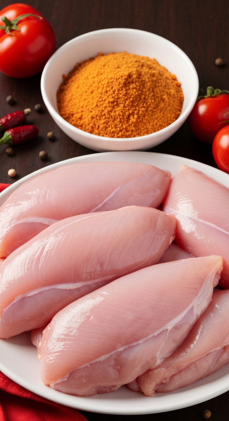 They use only 100% whole breast meat. No fillers, no additives—just pure, high-quality chicken perfection! 💯🥇