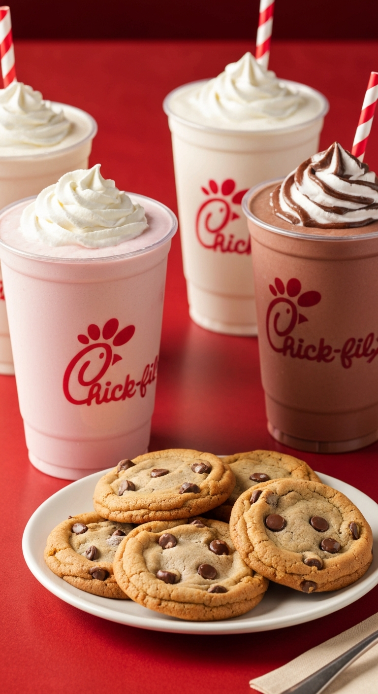 Chick-fil-A Milkshakes & Cookies Popularity Surges!