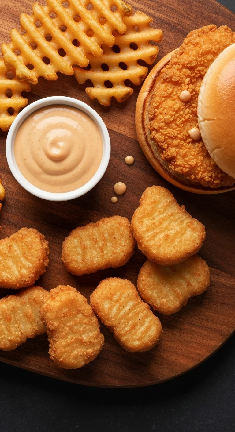 It’s the ultimate fast food debate! 🍗 Are you Team Nuggets or Team Sandwich? Let’s decide!