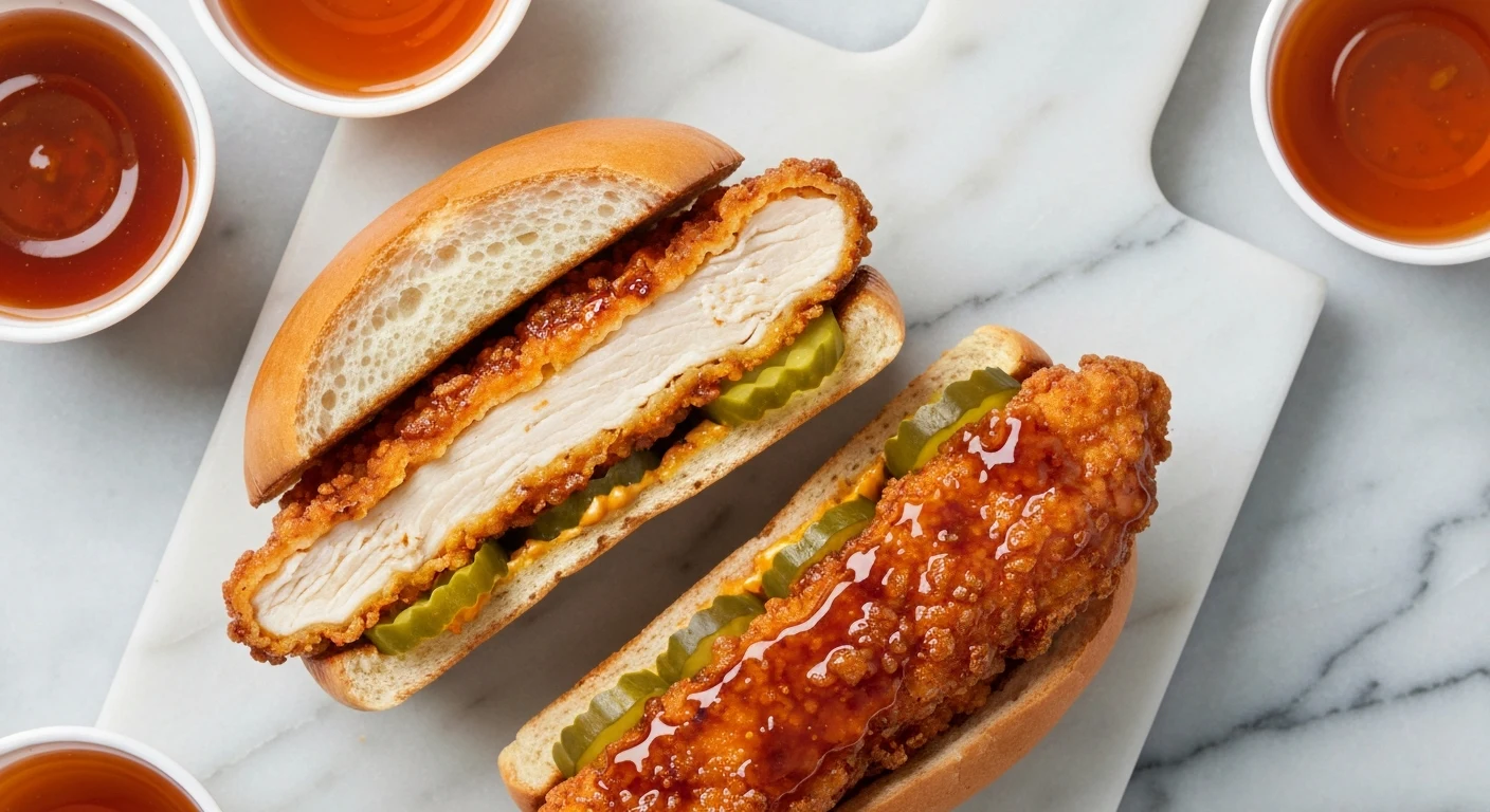 Chick fil A vs Popeyes Honey BBQ Chicken Sandwich USA Review